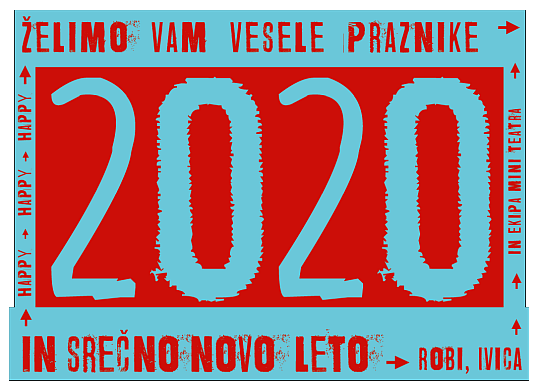 Lepe praznike in srečno novo leto!